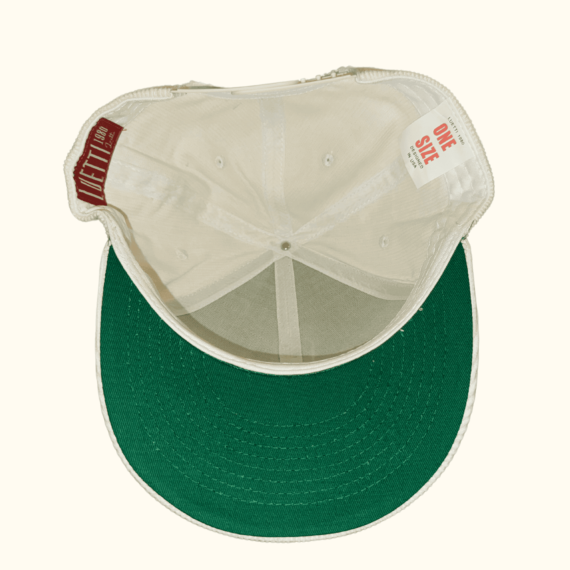 Retro Palestine, Detroit Tigers Style, Corduroy Baseball Cap 