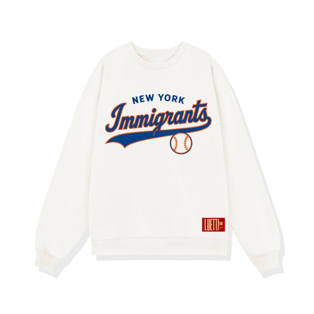 New York Immigrants Unisex Heavyweight Oversized Sweatshirt