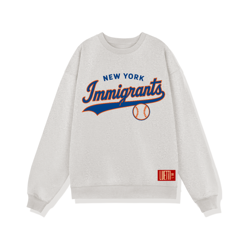 New York Immigrants Unisex Heavyweight Oversized Sweatshirt