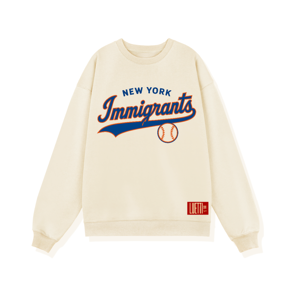 New York Immigrants Unisex Heavyweight Oversized Sweatshirt