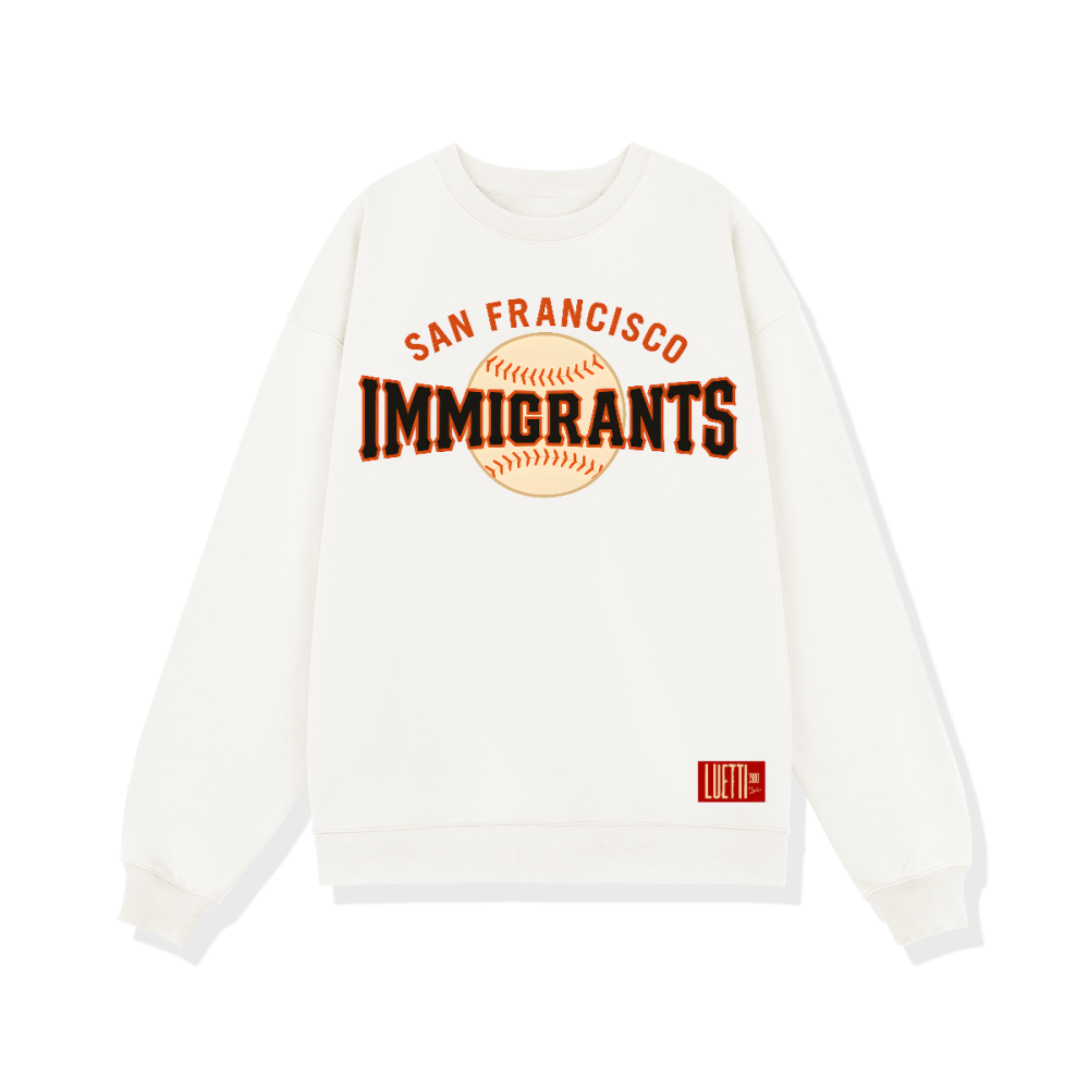 San Francisco Immigrants Unisex Heavyweight Oversized Sweatshirt