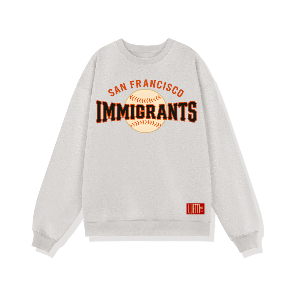 San Francisco Immigrants Unisex Heavyweight Oversized Sweatshirt