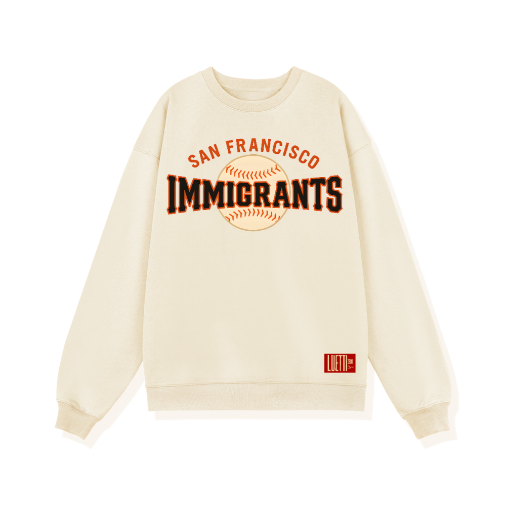 San Francisco Immigrants Unisex Heavyweight Oversized Sweatshirt