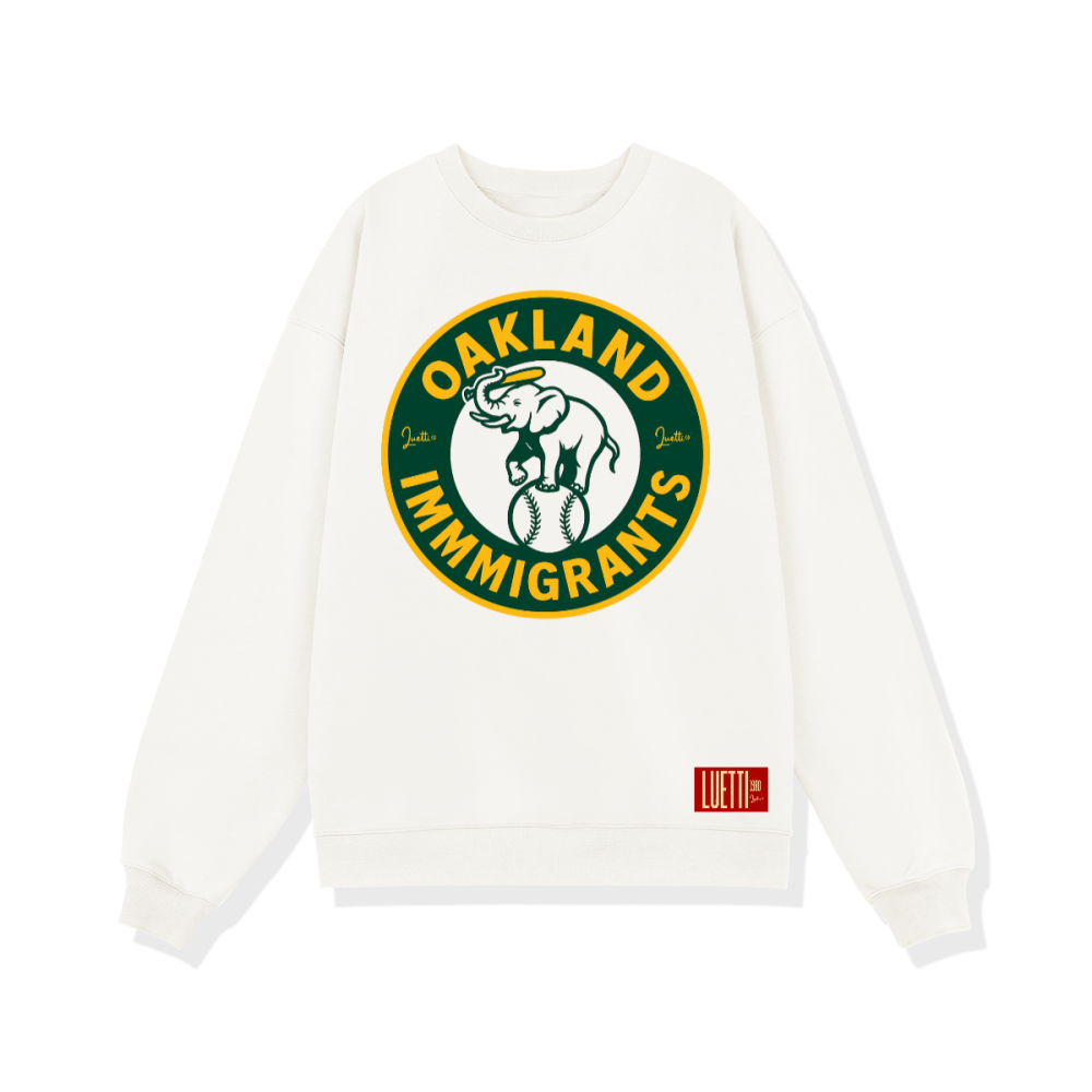 Oakland Immigrants Unisex Heavyweight Oversized Sweatshirt