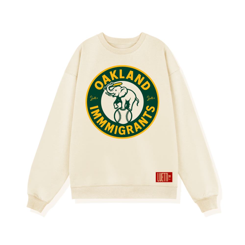 Oakland Immigrants Unisex Heavyweight Oversized Sweatshirt