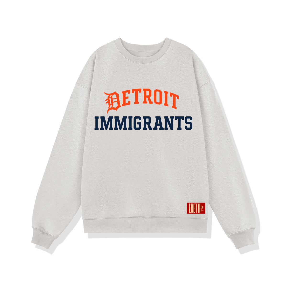 Detroit Immigrants Unisex Heavyweight Oversized Sweatshirt