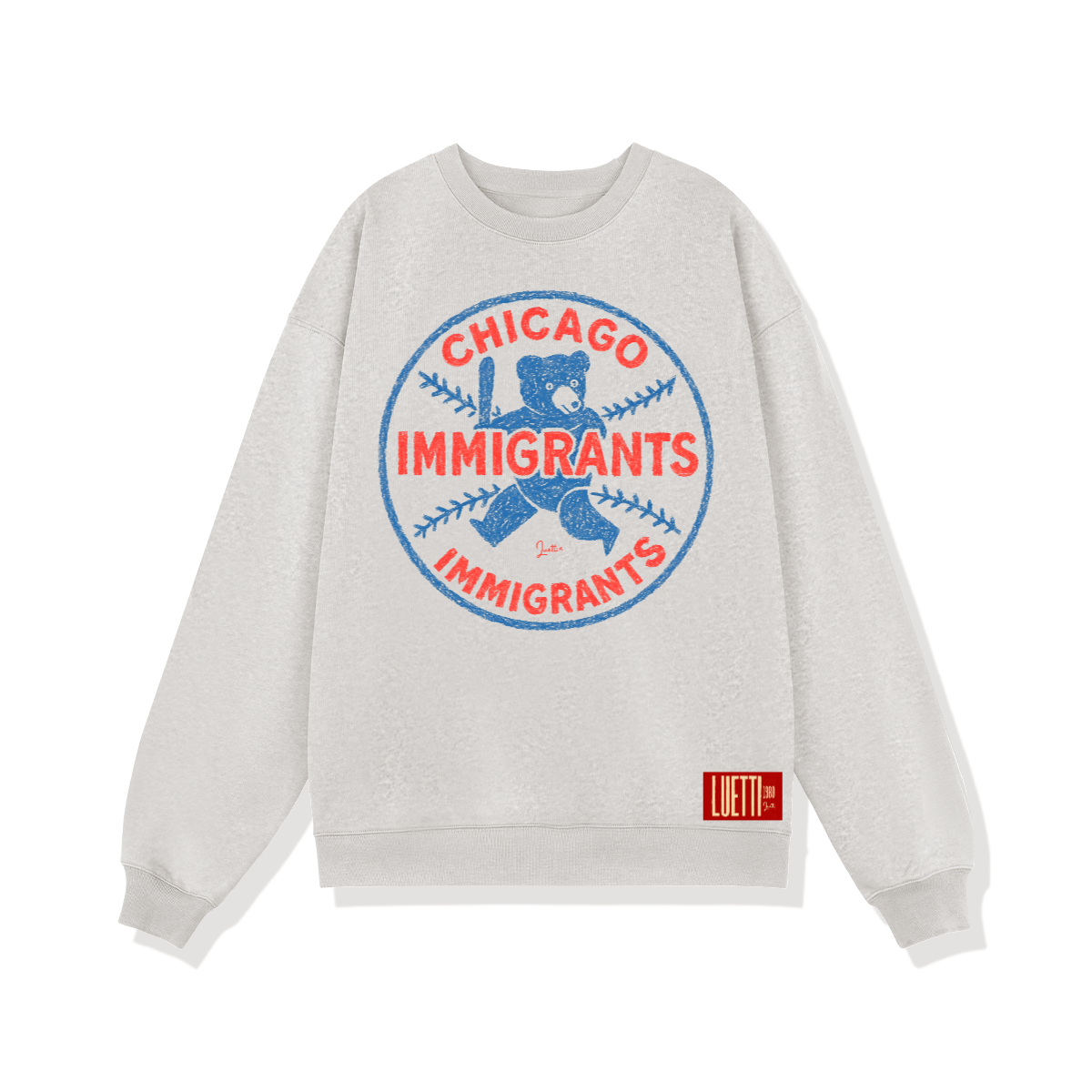 Chicago Immigrants Unisex Heavyweight Oversized Sweatshirt