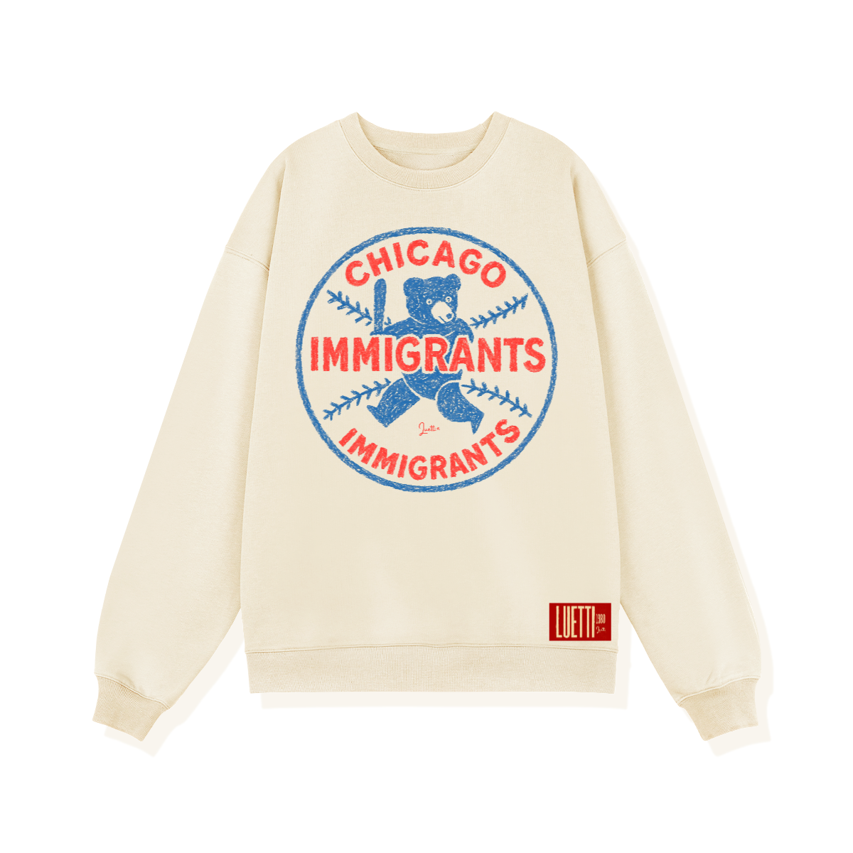 Chicago Immigrants Unisex Heavyweight Oversized Sweatshirt
