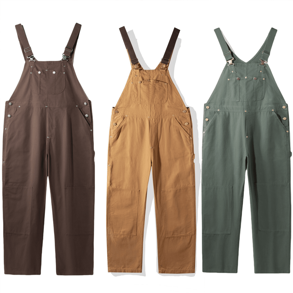 RESIST EMPIRE Loose-Fit Utility 100 Cotton Overall Jumpsuit