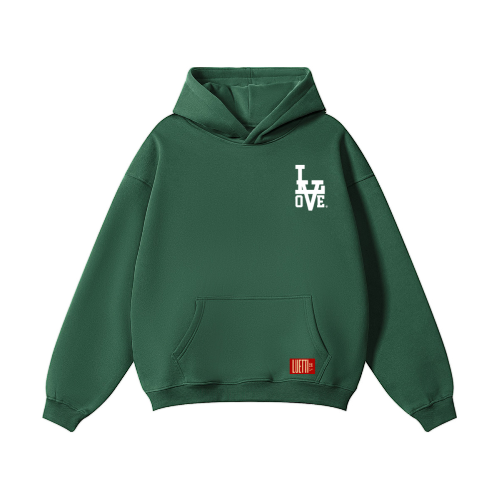 LA LOVE Unisex Pullover 100% Cotton Hoodie