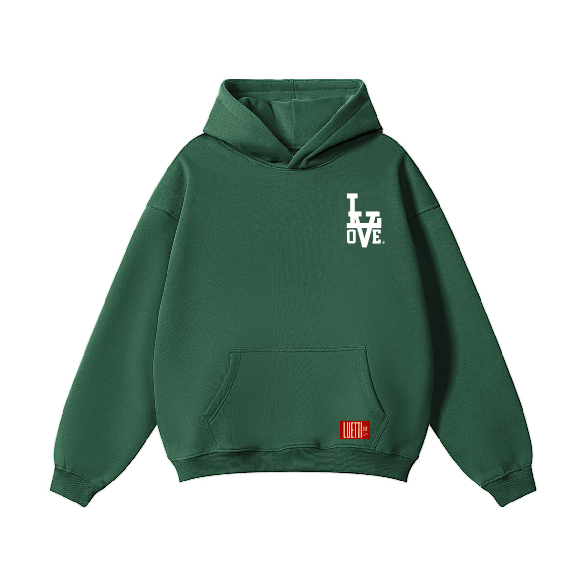 LA LOVE Unisex Pullover 100% Cotton Hoodie