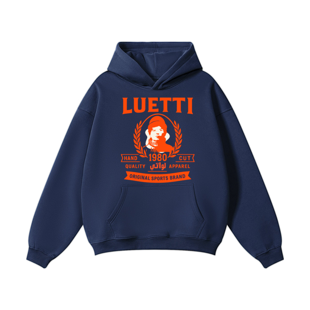 Luetti 1980 Heritage Unisex 100% Cotton Pullover Hoodie
