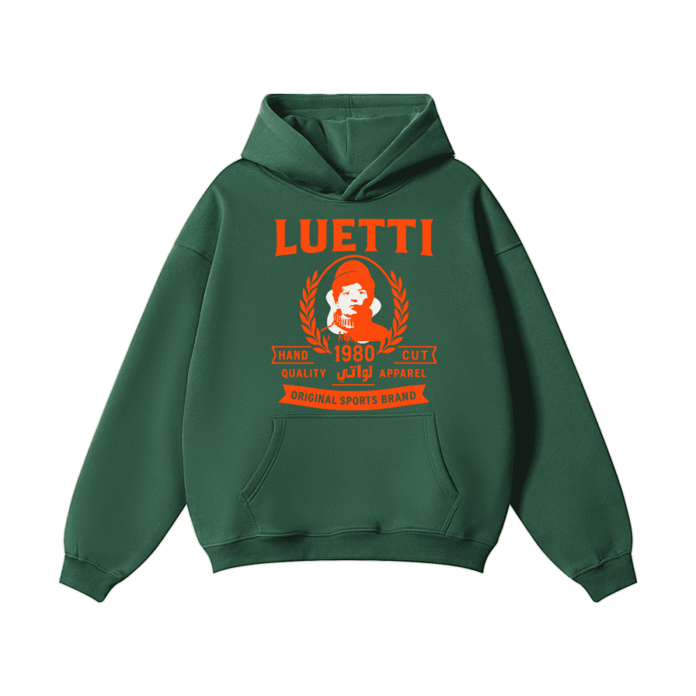 Luetti 1980 Heritage Unisex 100% Cotton Pullover Hoodie