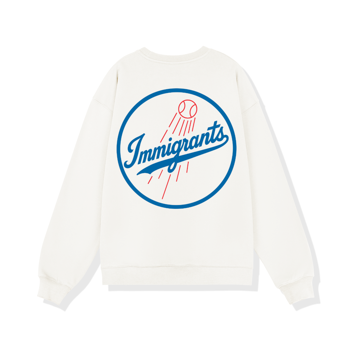 LOVE THY NEIGHBOR LA DODGERS LOGO Unisex Soft Cotton Sweatshirt