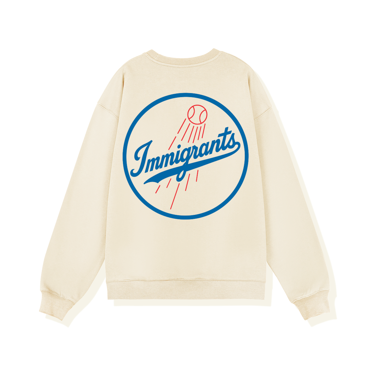 LOVE THY NEIGHBOR LA DODGERS LOGO Unisex Soft Cotton Sweatshirt