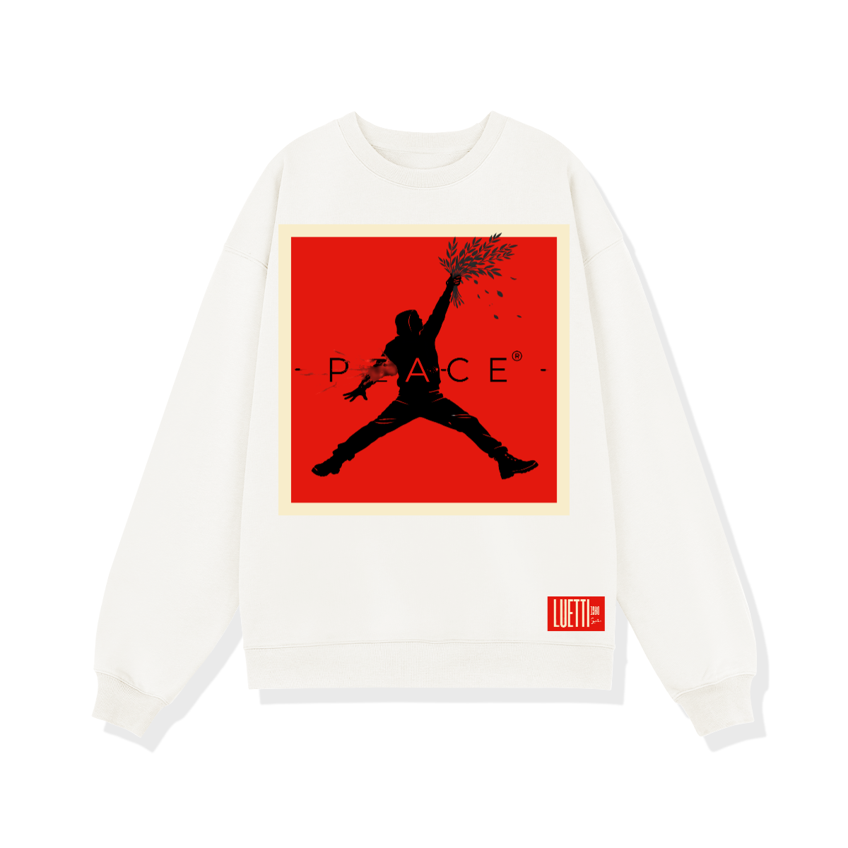 Peace Shot Infrared Heavyweight Sweatshirt