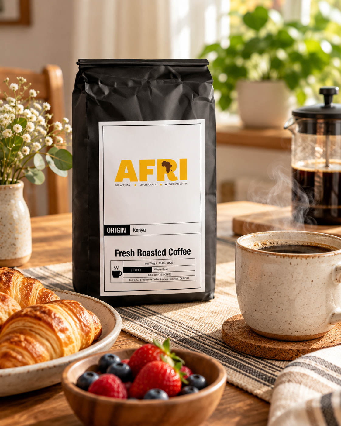 Kenya Coffee | Orange & Lemon Tasting Profile