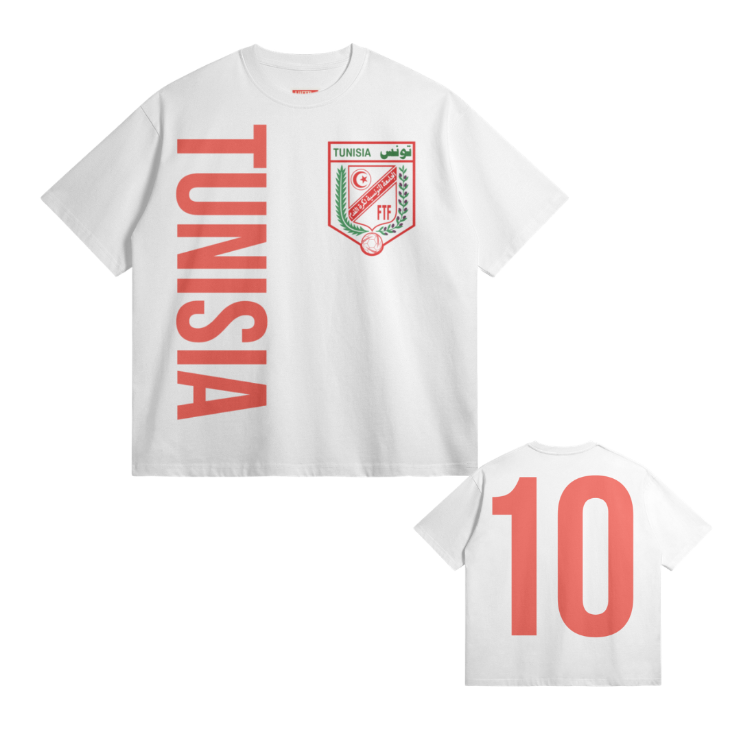 SOCCER OVERSIZED LOGO LOOSE TEE