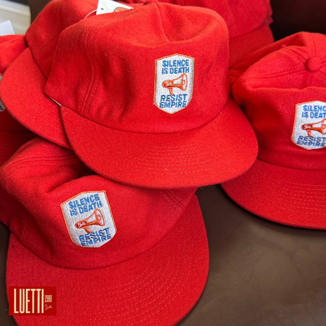 RESIST EMPIRE Vegan Wool 5 Panel Retro Baseball Cap