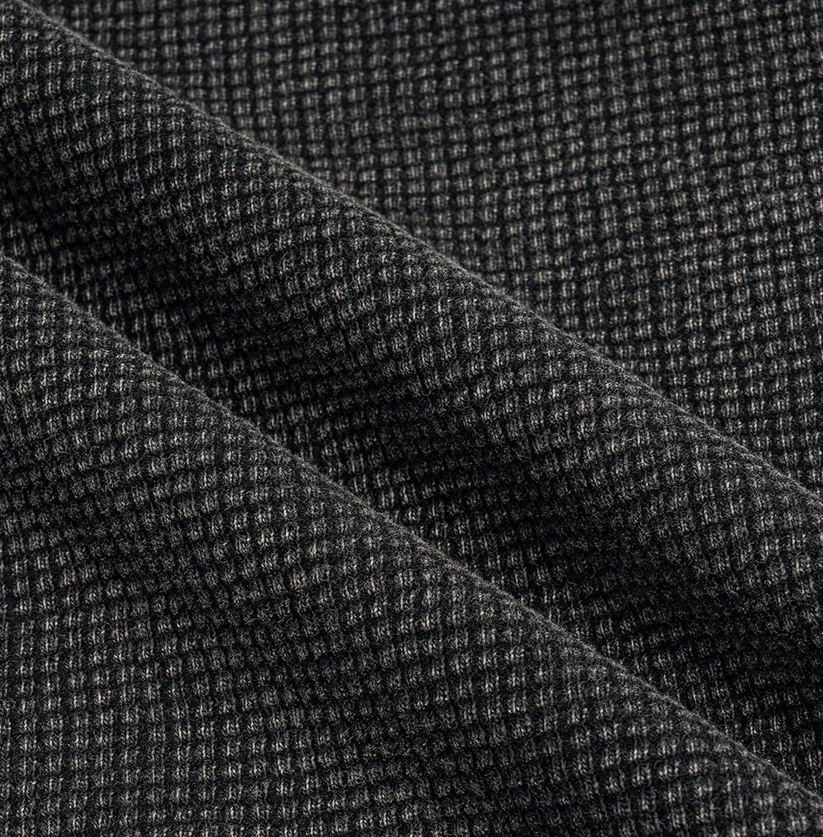 Luetti 1980 Premium Waffle-Textured Washed Cropped Boxy T-Shirt