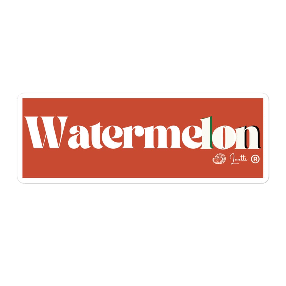 Watermelon Bubble-free stickers