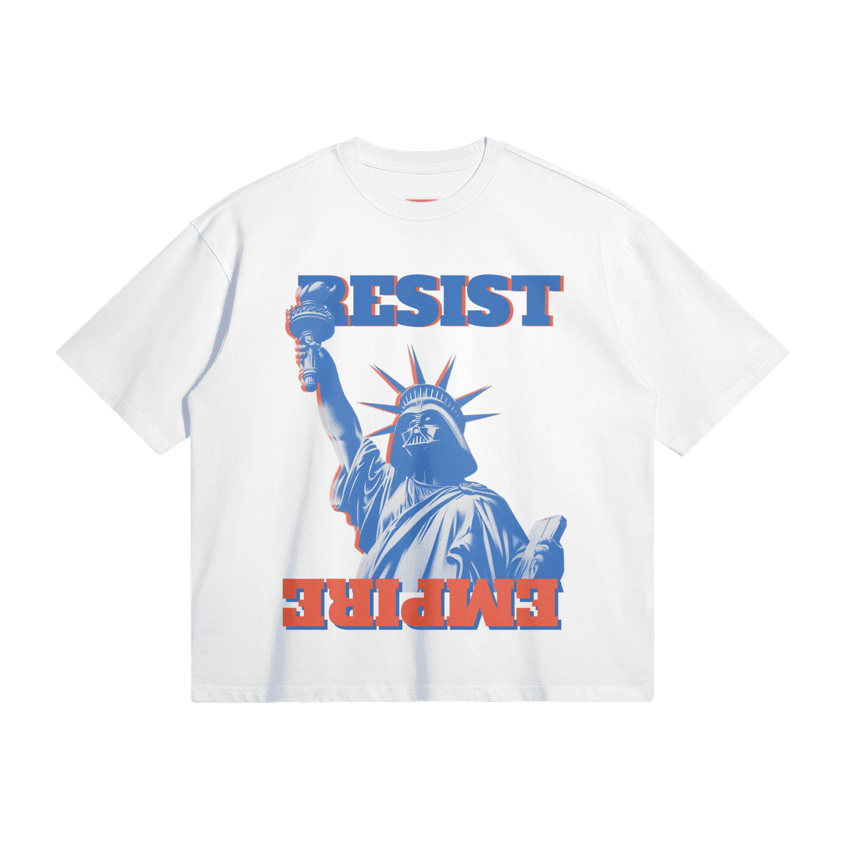RESIST EMPIRE Boxy Premium Cotton T-shirt