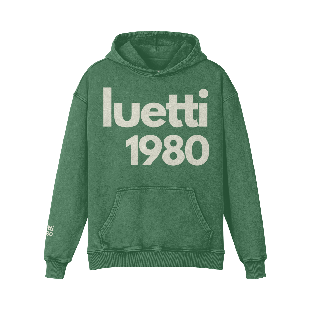 Luetti 1980 Super Heavyweight Oversized Faded Hoodie