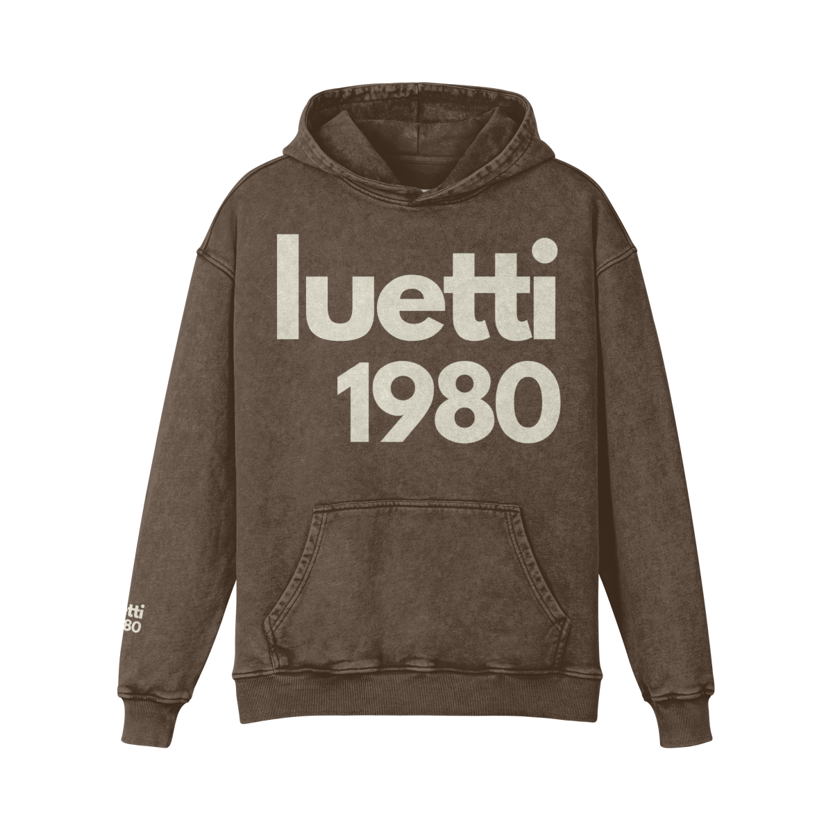 Luetti 1980 Super Heavyweight Oversized Faded Hoodie