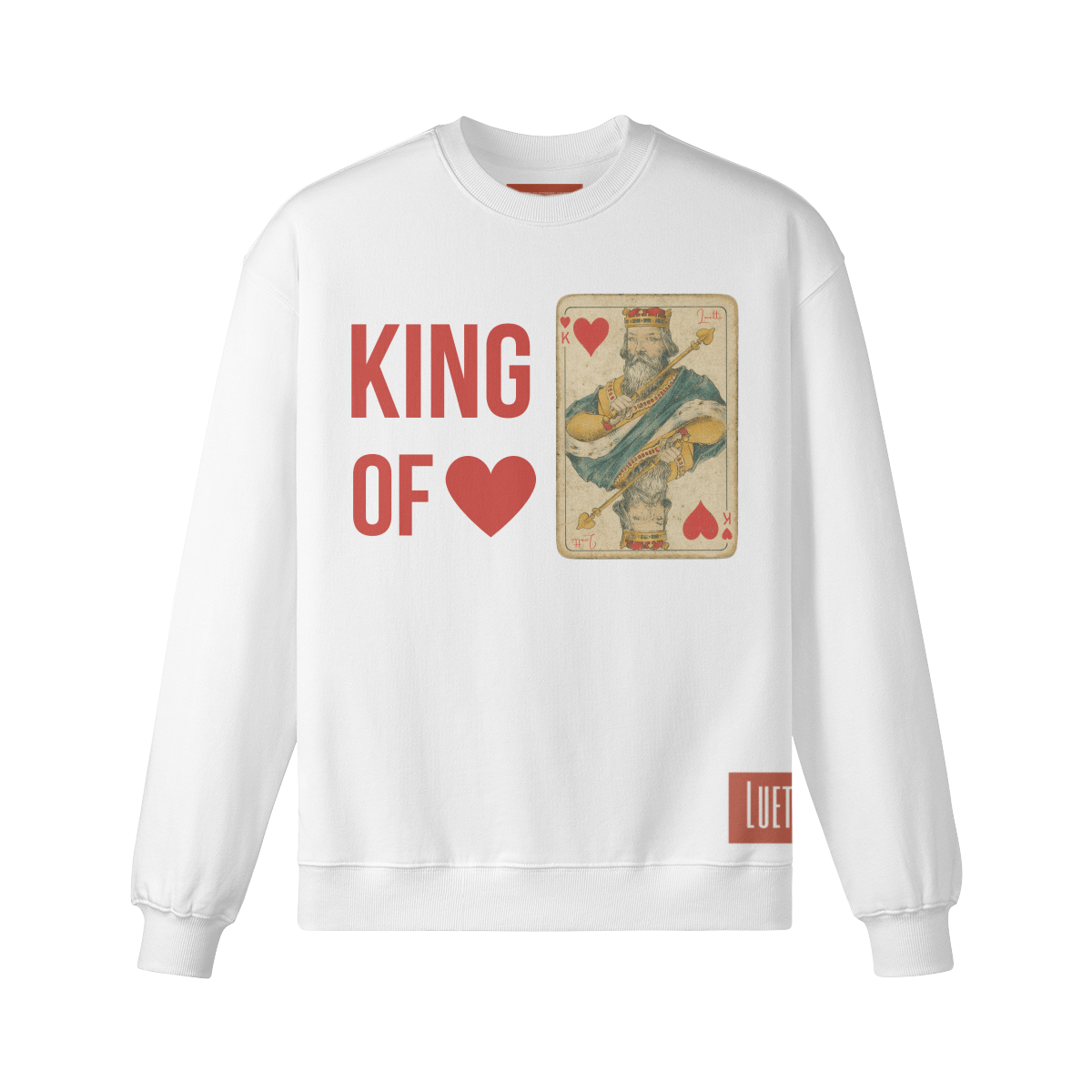 Louis Heart Sweatshirt – hstylesclothing