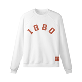 1980 Retro Athletics Oversized Raglan Sweatshirt