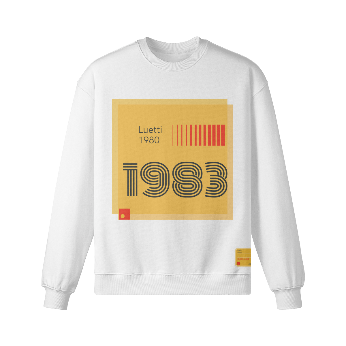 1983 Retro Drop Shoulders Sweatshirt