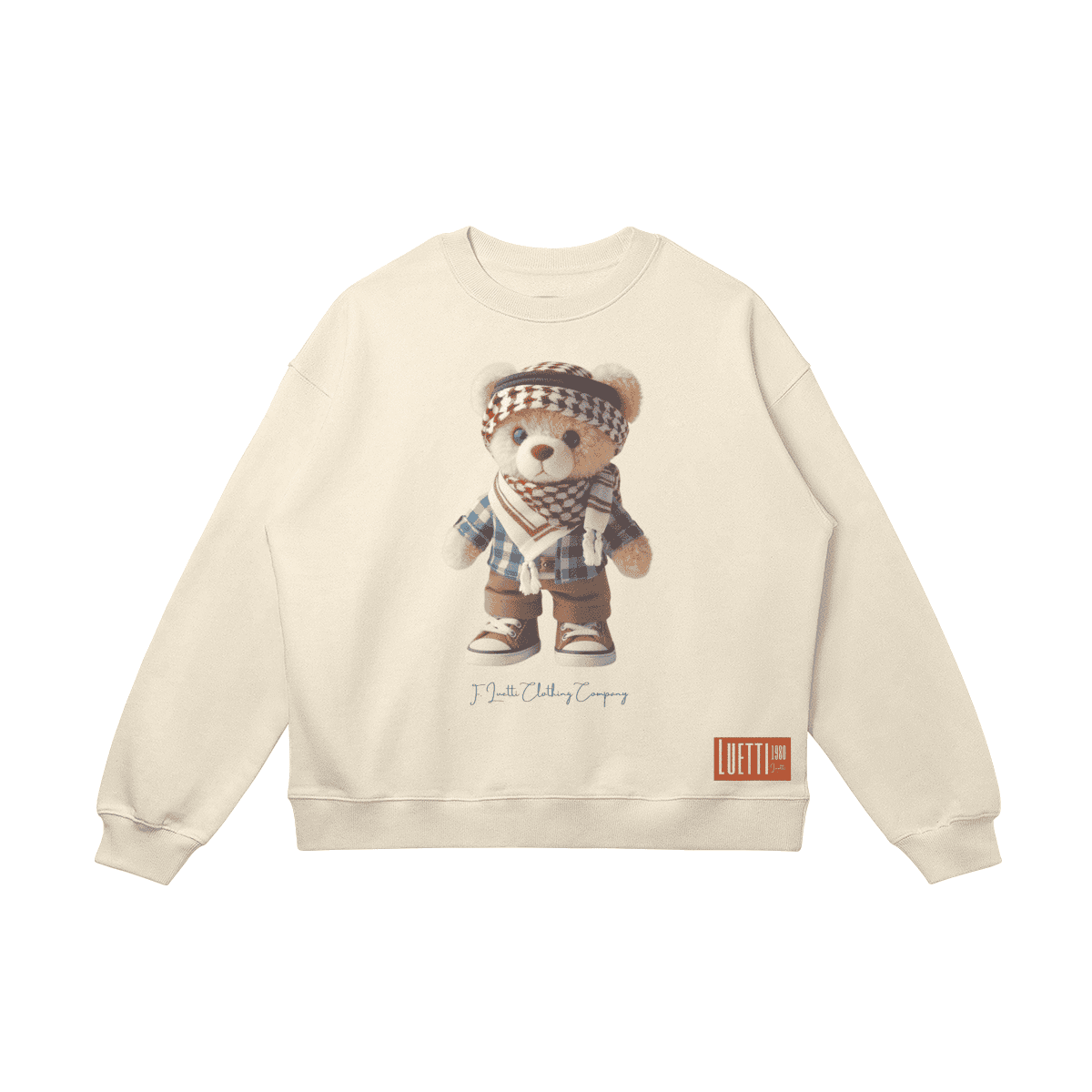 Pali Bear Drop Shoulders Sweatshirt