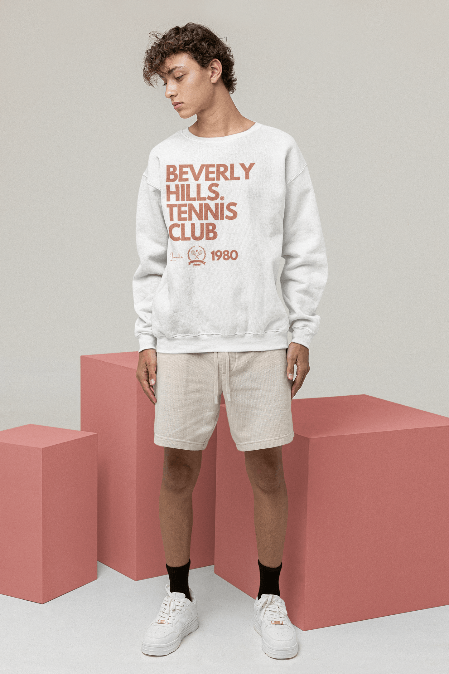Beverly Hills Tennis Club Unisex Sweatshirt Luetti 1980
