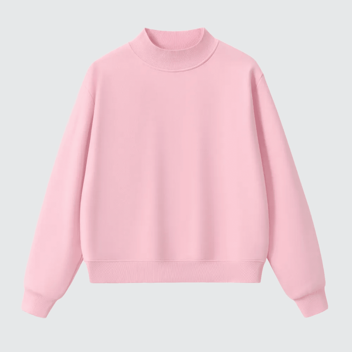 MAKE HUMANITY CARE AGAIN Unisex Heavyweight Fleece Mock Neck Oversized Sweatshirt