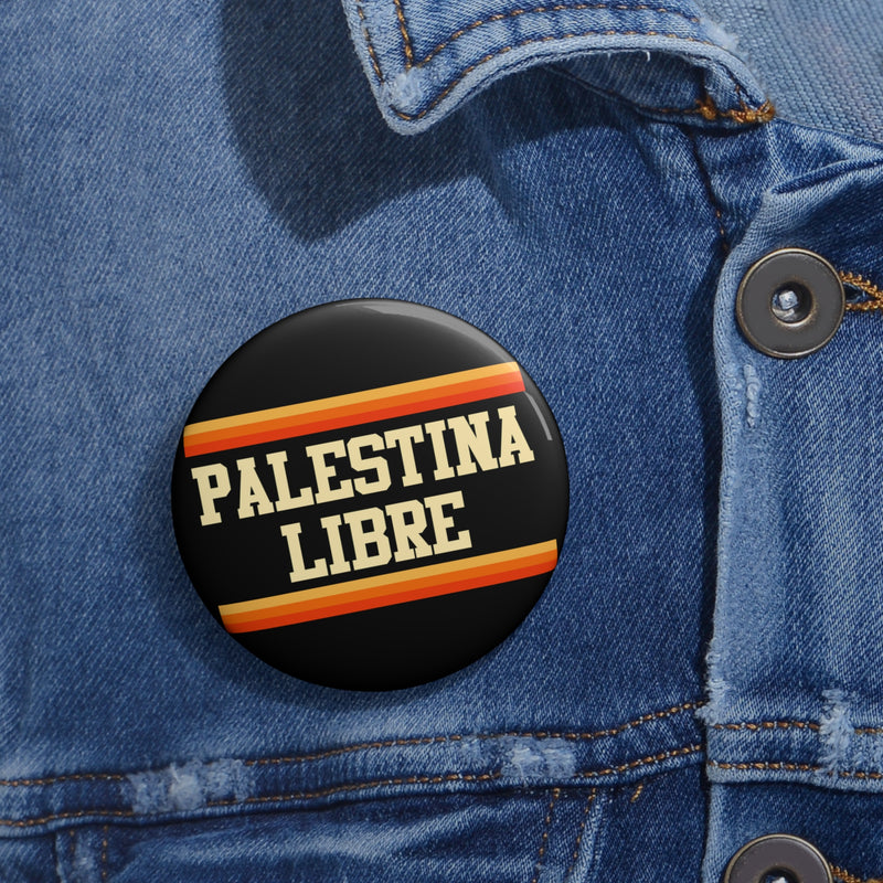 Palestina Libre Pin Buttons