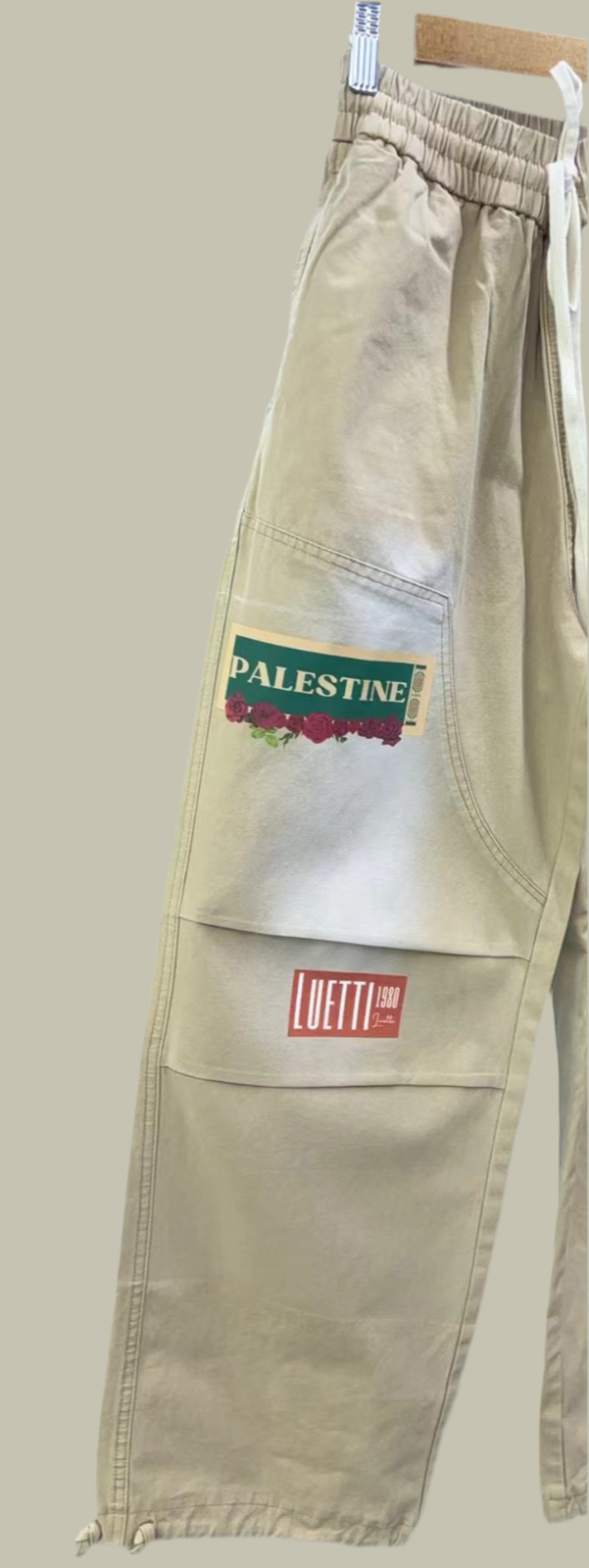 Palestine Vintage Washed Carpenter Work Pants