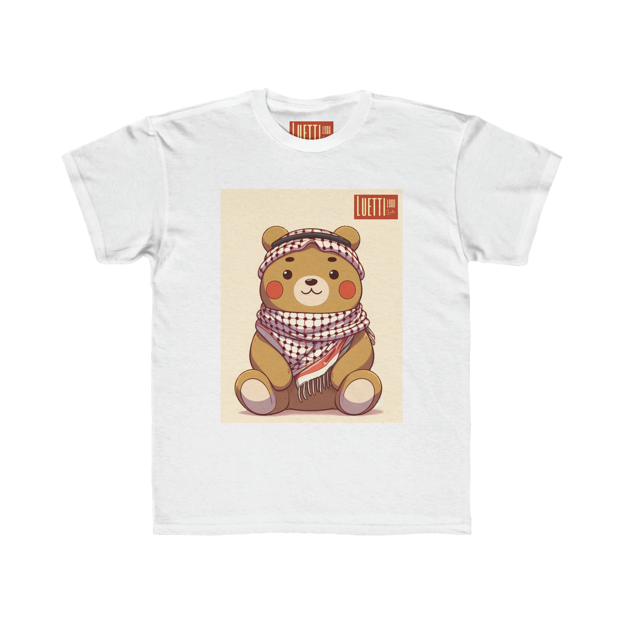 Palestinian Teddy Bear Kids Regular Fit Tee – Luetti 1980