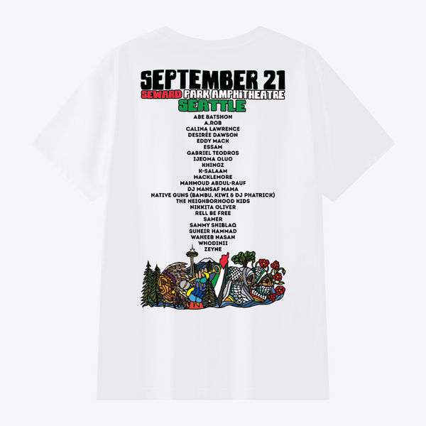 Palestine Will Live Forever Official Concert Tee