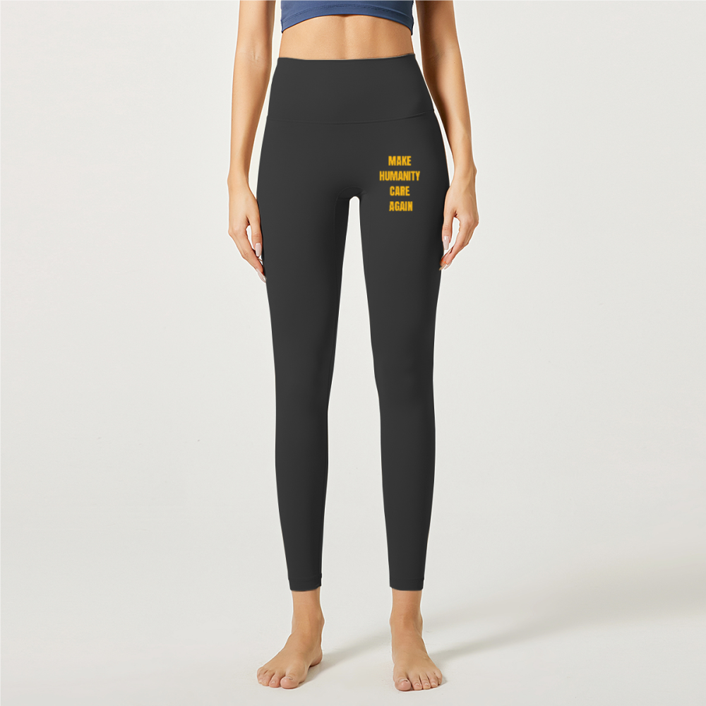 Luetti 1980 "Make Humanity Care Again" Lulu Yoga Pants