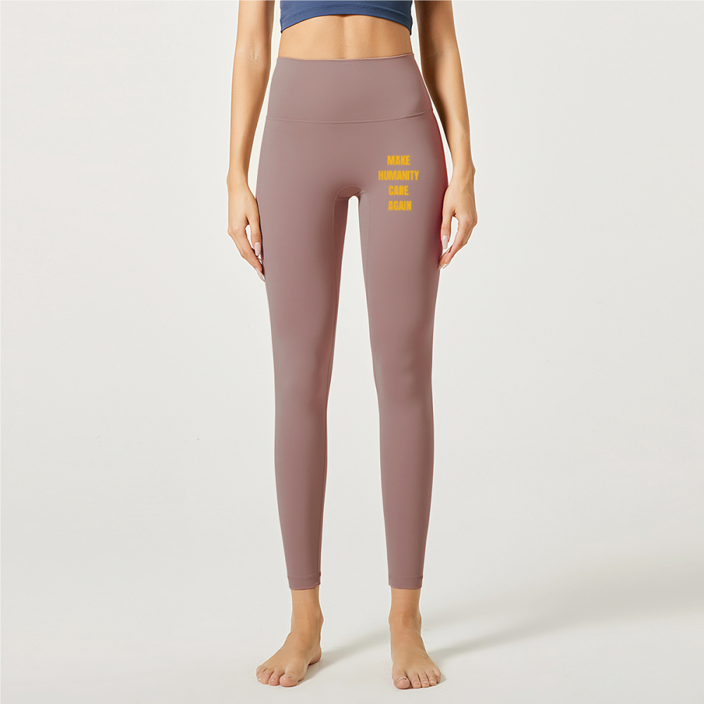 Luetti 1980 "Make Humanity Care Again" Lulu Yoga Pants