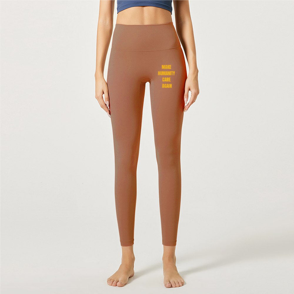 Luetti 1980 "Make Humanity Care Again" Lulu Yoga Pants