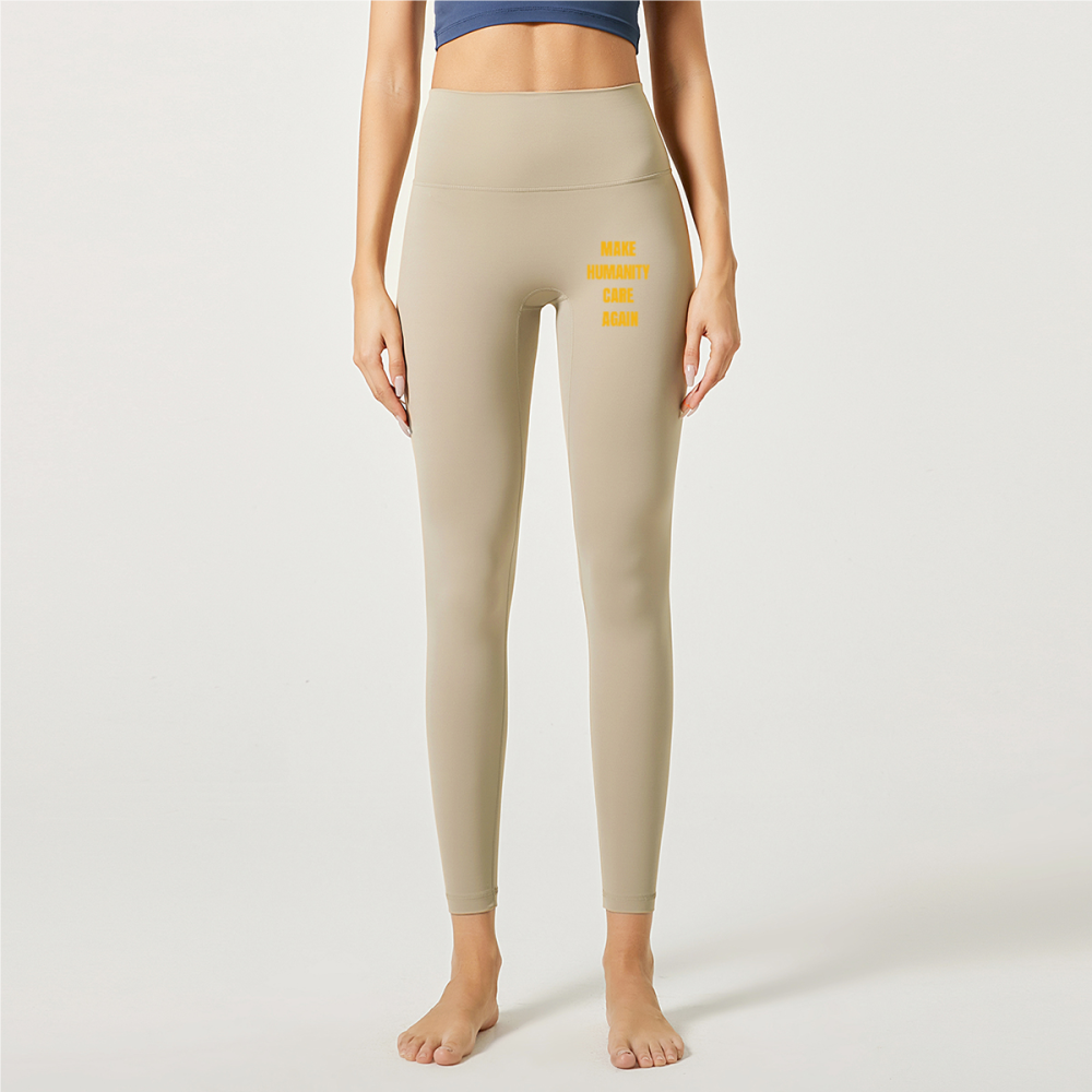 Luetti 1980 "Make Humanity Care Again" Lulu Yoga Pants