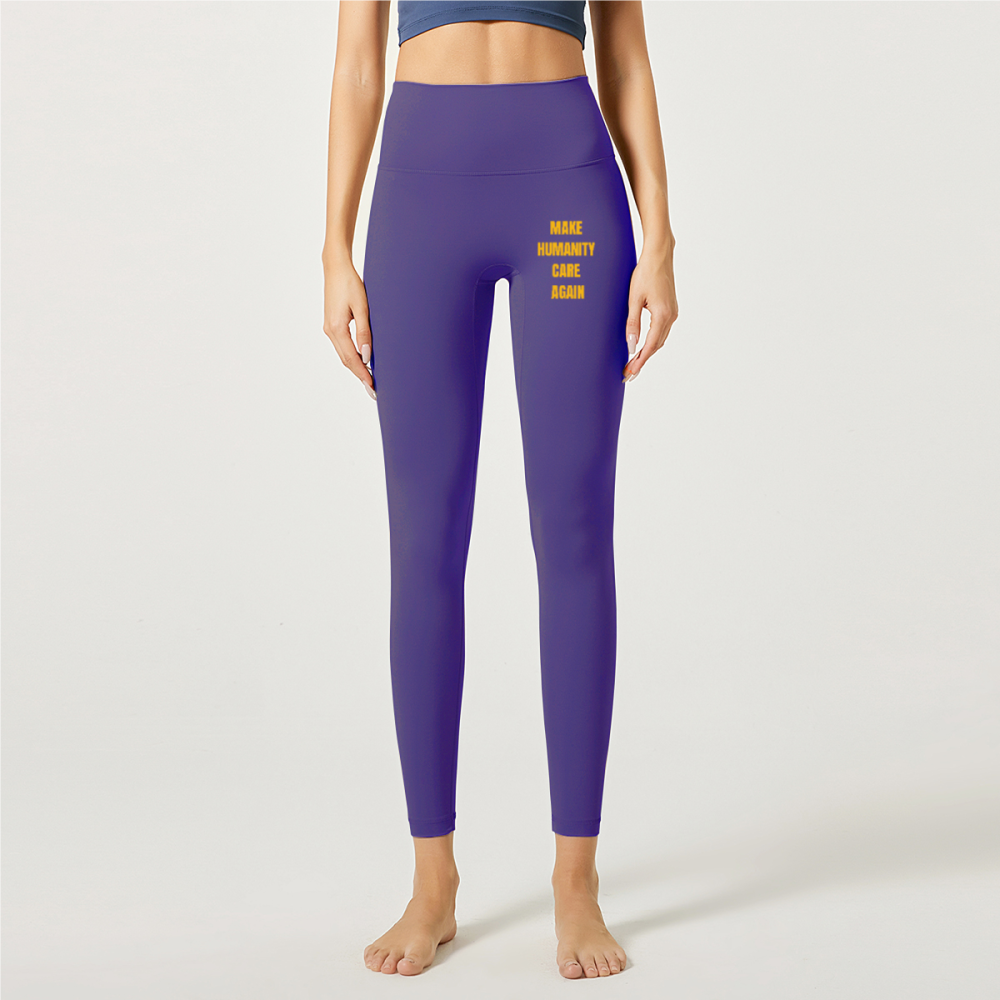 Luetti 1980 "Make Humanity Care Again" Lulu Yoga Pants