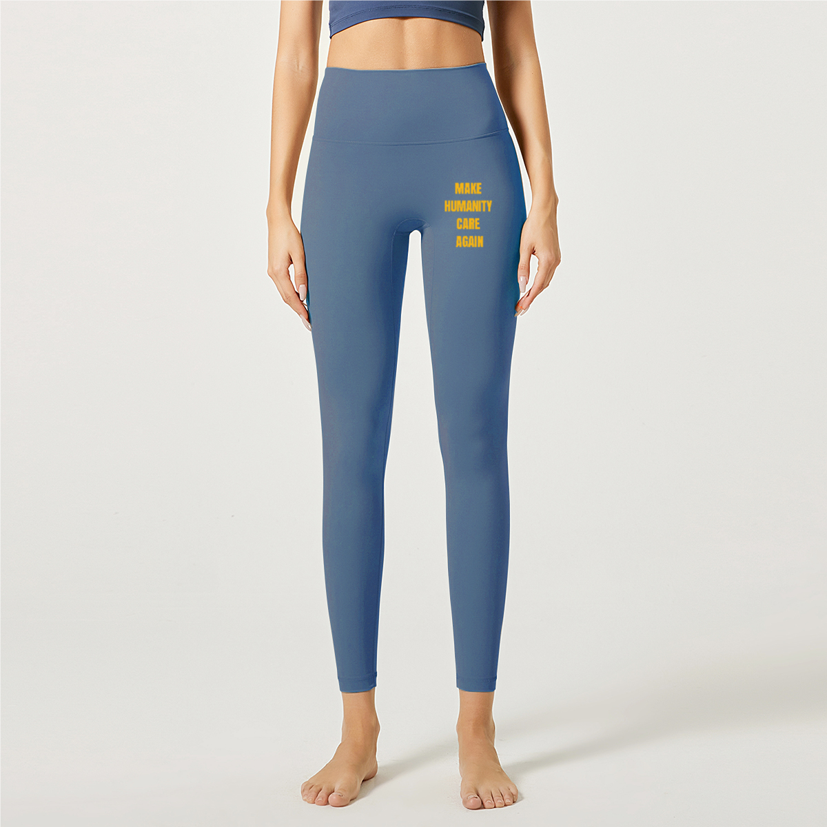 Luetti 1980 "Make Humanity Care Again" Lulu Yoga Pants