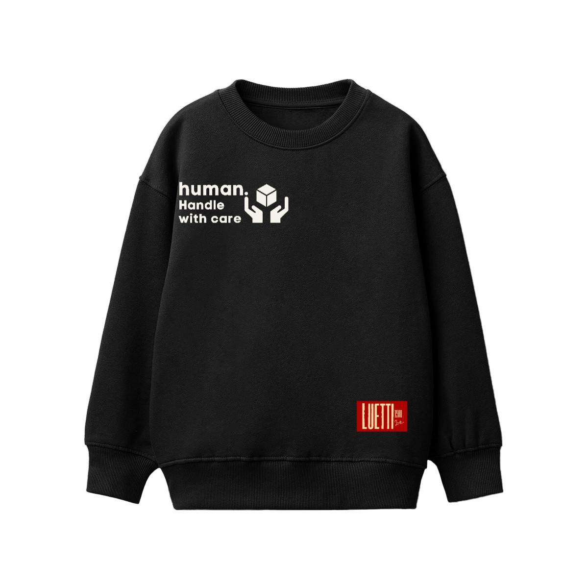 Kids  "Human. Handle With Care" Unisex Sweatshirt