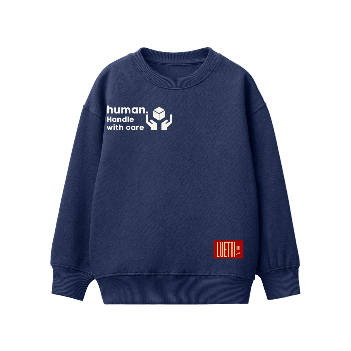 Kids  "Human. Handle With Care" Unisex Sweatshirt