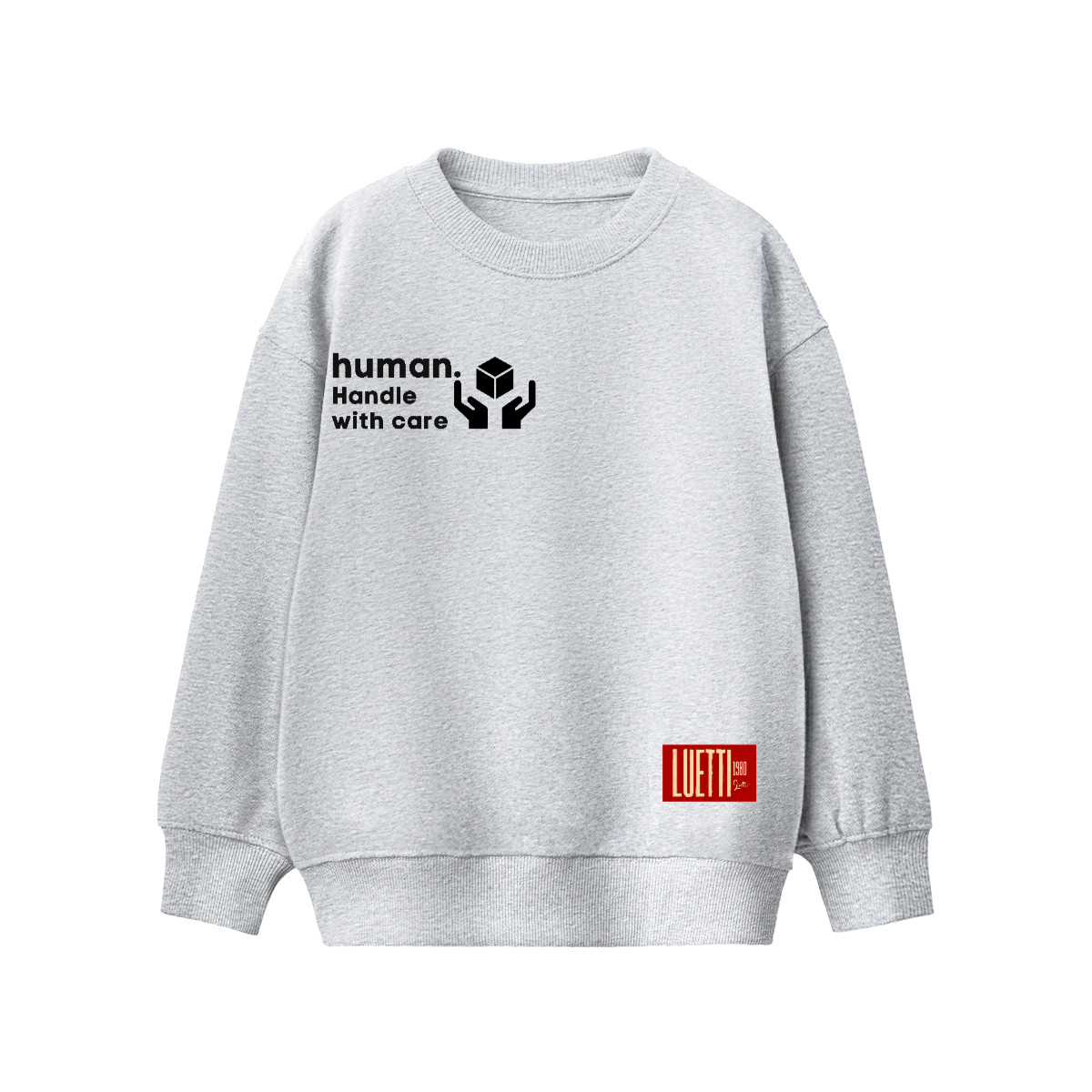 Kids  "Human. Handle With Care" Unisex Sweatshirt