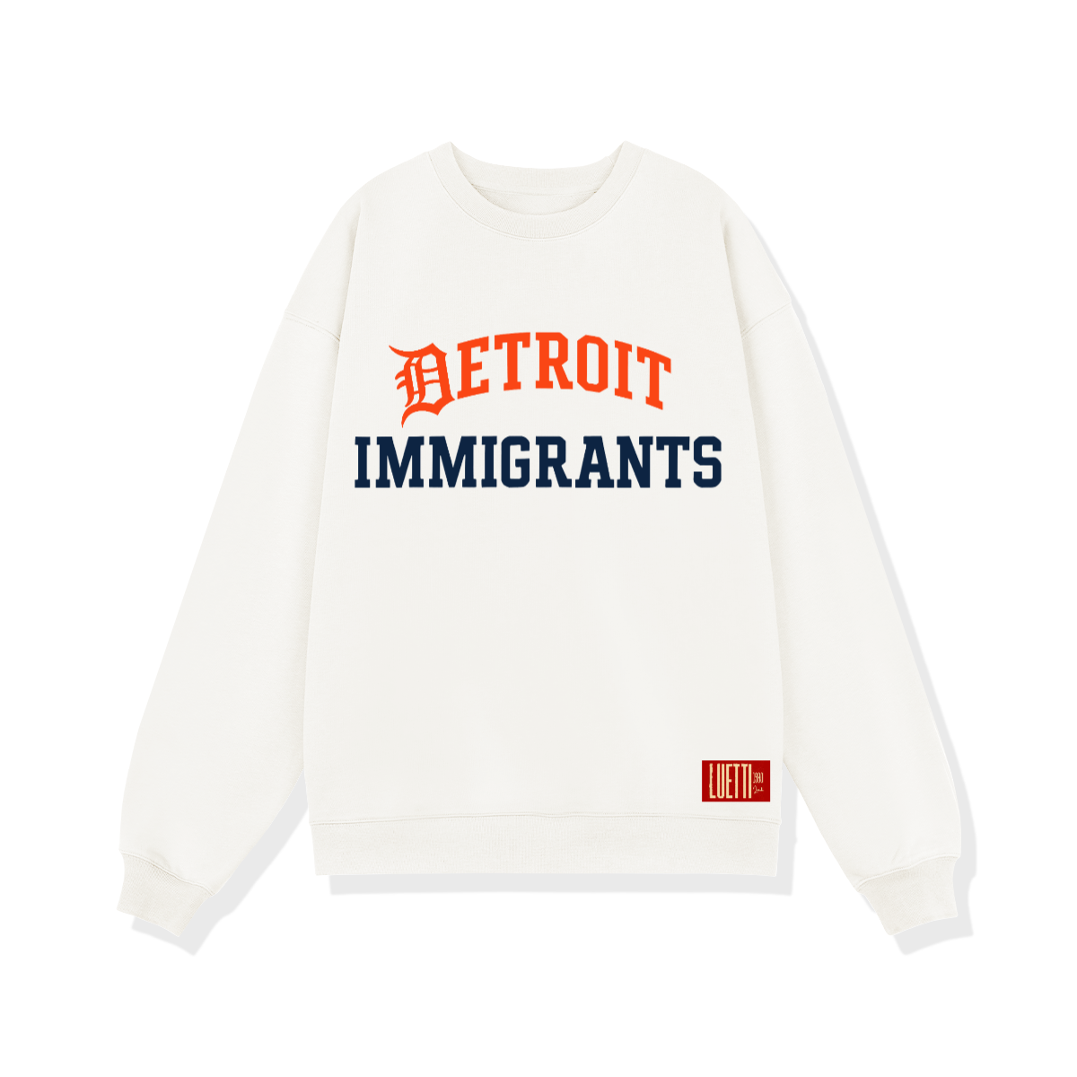 Detroit Immigrants Unisex Heavyweight Oversized Sweatshirt
