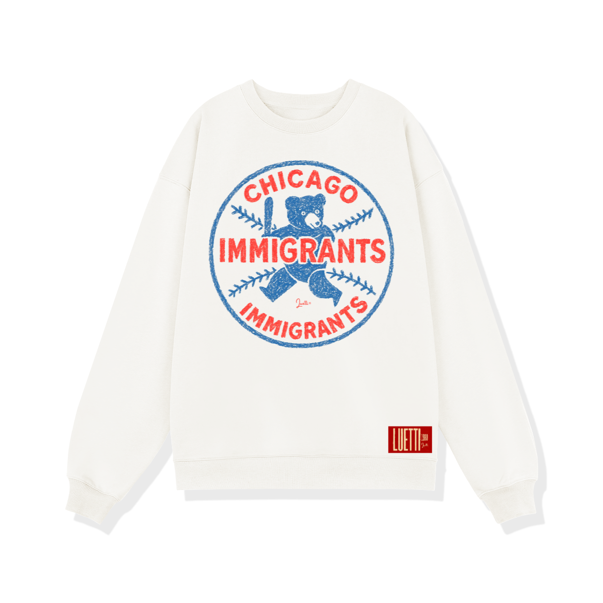 Chicago Immigrants Unisex Heavyweight Oversized Sweatshirt