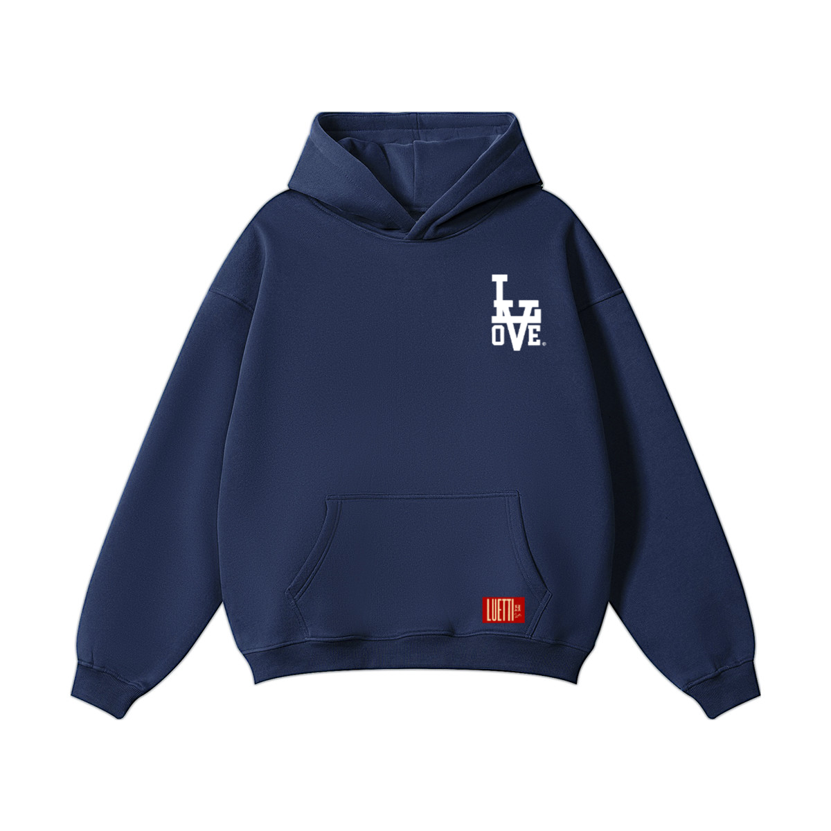 LA LOVE Unisex Pullover 100% Cotton Hoodie